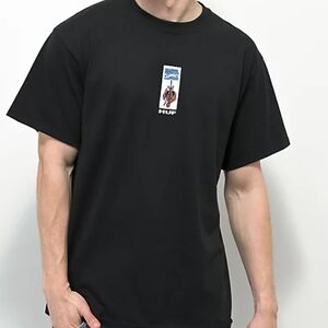 HUF Black Graphic T-Shirt